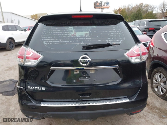 2016 Nissan Rogue S with VIN KNMAT2MV9GP725983, listed as a IAAI auction lot 41049376 with 139,750 mi miles. Bid and sale history available at carsss.com. Image 17.