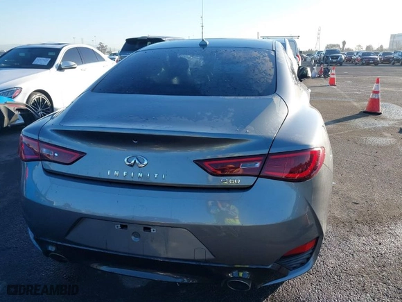 2017 Infiniti Q60 2.0t Premium with VIN JN1CV7EK8HM111114, listed as a IAAI auction lot 41323754 with 95,683 mi miles. Bid and sale history available at carsss.com. Image 17.
