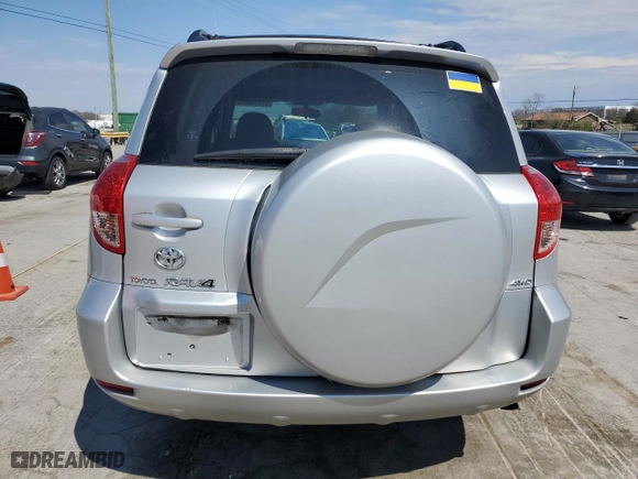 2008 Toyota RAV4 Ltd with VIN JTMBD31V886065180, listed as a Copart auction lot 50813655 with 232,534 mi miles and Salvage Title. Bid and sale history available at carsss.com. Image 6.