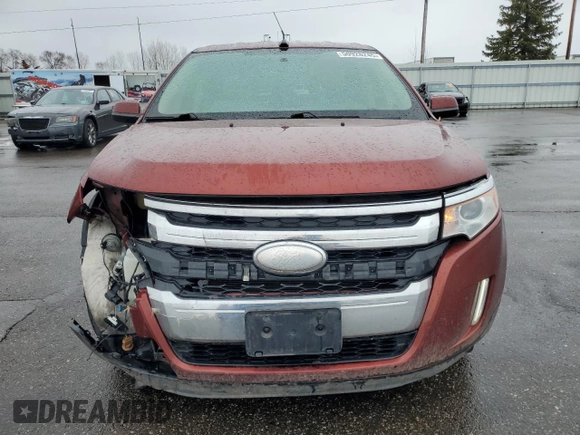 2014 Ford Edge SEL with VIN 2FMDK3J99EBA18024, listed as a Copart auction lot 50928245 with 178,841 mi miles and Salvage Title. Bid and sale history available at carsss.com. Image 5.
