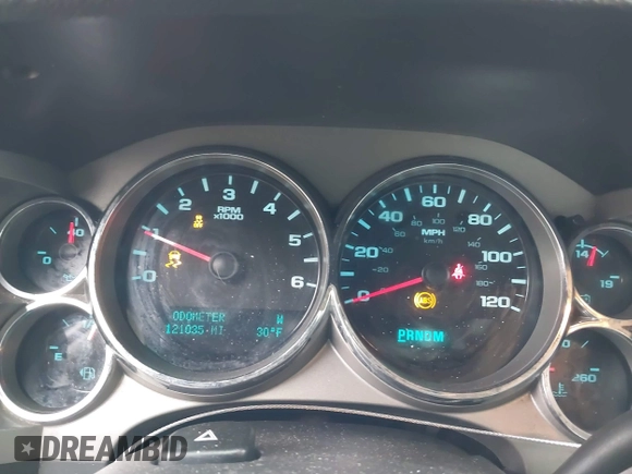 2012 Chevrolet Silverado 1500 LT with VIN 1GCNKSE00CZ326935, listed as a IAAI auction lot 41445520 with 121,035 mi miles. Bid and sale history available at carsss.com. Image 7.