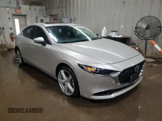 2023 Mazda 3 S Preferred with VIN 3MZBPACM6PM359429, listed as a Copart auction lot 50102595 with 38,674 mi miles and Salvage Title. Bid and sale history available at DreamBid. Image 4.