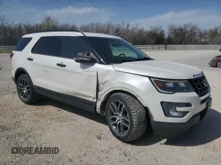 2017 Ford Explorer Sport with VIN 1FM5K8GTXHGA16039, listed as a Copart auction lot 49606295 with 89,697 mi miles and Salvage title. Bid and sale history available at DreamBid. Image 4.