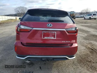 2019 Lexus RX with VIN JTJDZKCA4K2021574, listed as a Copart auction lot 84889924 with 49,153 mi miles and Salvage Title. Bid and sale history available at carsss.com. Image 6.