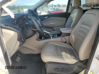2017 Ford Escape SE with VIN 1FMCU0GD6HUB48986, listed as a Copart auction lot 43915415 with 122,465 mi miles and Salvage Title. Bid and sale history available at DreamBid. Image 7.