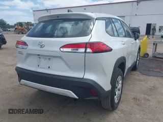 2022 Toyota Corolla Cross L with VIN 7MUAAAAGXNV019426, listed as a IAAI auction lot 42169842 with 46,185 mi miles and . Bid and sale history available at DreamBid. Image 4.