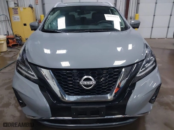 2023 Nissan Murano Platinum with VIN 5N1AZ2DS0PC127479, listed as a IAAI auction lot 41664634 with 27,698 mi miles. Bid and sale history available at carsss.com. Image 12.