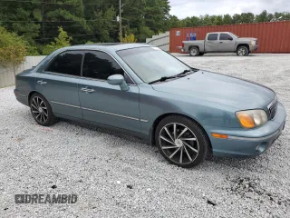2003 Hyundai XG with VIN KMHFU45E03A262296, listed as a Copart auction lot 67608394 with 116,296 mi miles and Salvage Title. Bid and sale history available at carsss.com. Image 4.