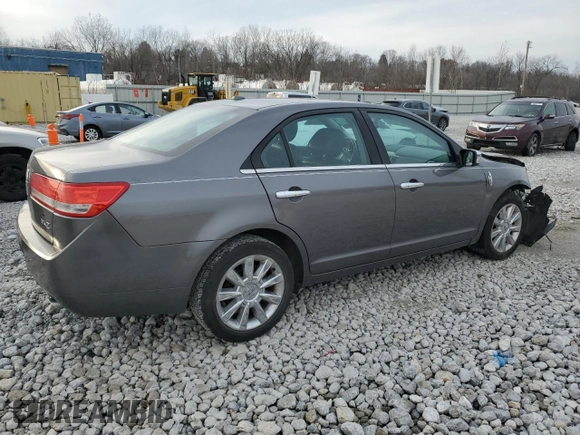 2012 Lincoln MKZ with VIN 3LNHL2GC7CR808710, listed as a Copart auction lot 45540355 with 128,774 mi miles and Salvage Title. Bid and sale history available at DreamBid. Image 3.