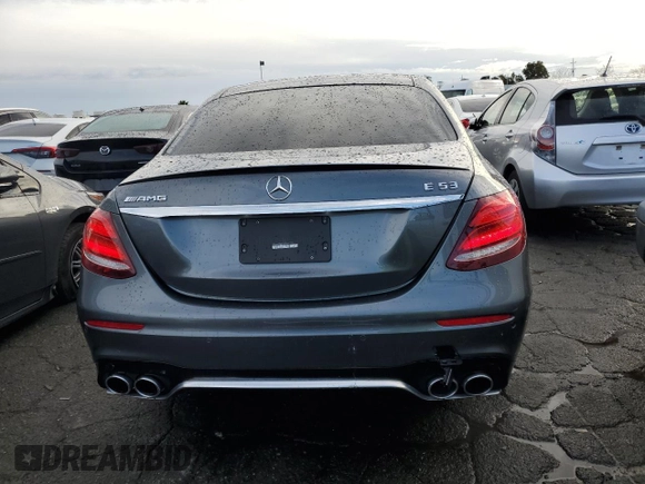 2019 Mercedes-Benz E-Class AMG E 53 with VIN WDDZF6BB4KA490467, listed as a Copart auction lot 36937203 with 26,505 mi miles. Bid and sale history available at carsss.com. Image 6.