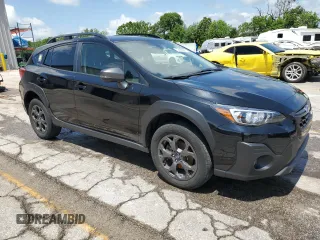 2023 Subaru Crosstrek Special Sports с VIN JF2GTHSC9PH221203, выставлен на аукционе Copart как лот 56990095 с пробегом 52 881 миль миль и Списание • Salvage title. История ставок и продаж доступна на DreamBid. Изображение 4.