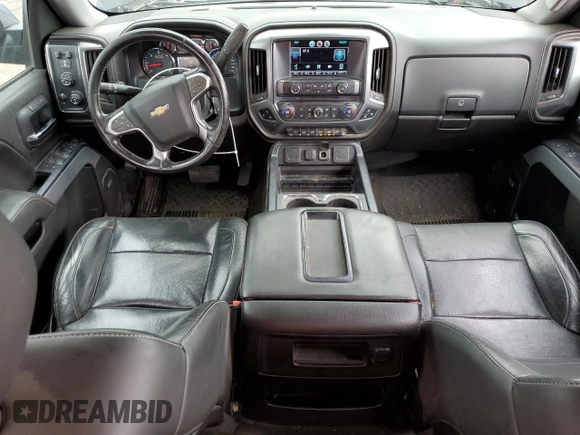 2015 Chevrolet Silverado 1500 LTZ with VIN 3GCUKSEC1FG173671, listed as a Copart auction lot 54342155 with 278,179 mi miles and Salvage Title. Bid and sale history available at DreamBid. Image 8.