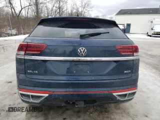 2021 Volkswagen Atlas SEL Premium R-Line with VIN 1V2FE2CA3MC206217, listed as a Copart auction lot 42675215 with 61,723 mi miles and Salvage title. Bid and sale history available at DreamBid. Image 6.