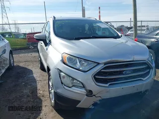 2018 Ford EcoSport SE with VIN MAJ3P1TE0JC205751, listed as a IAAI auction lot 41696168 with 97,166 mi miles. Bid and sale history available at carsss.com. Image 1.