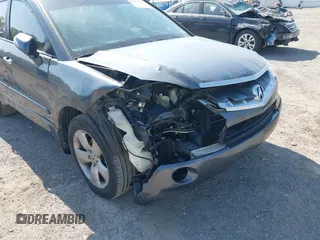 2007 Acura RDX Tech Pkg with VIN 5J8TB18557A019114, listed as a IAAI auction lot 41153354 with 195,080 mi miles. Bid and sale history available at carsss.com. Image 6.