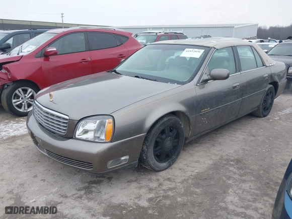 2003 Cadillac DeVille with VIN 1G6KD54Y43U260654, listed as a IAAI auction lot 41552836 with 78,314 mi miles. Bid and sale history available at carsss.com. Image 17.