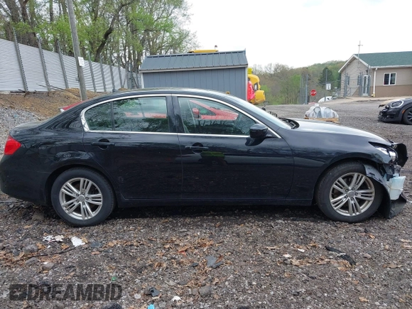 2013 Infiniti G37 x with VIN JN1CV6AR4DM751067, listed as a IAAI auction lot 42155084 with 101,640 mi miles. Bid and sale history available at carsss.com. Image 13.