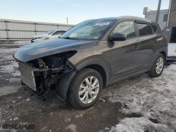 2019 Hyundai Tucson Value with VIN KM8J33A46KU026480, listed as a Copart auction lot 88980825 with 59,431 mi miles and Salvage Title. Bid and sale history available at carsss.com. Image 1.