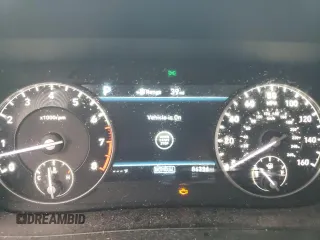 2018 Genesis G90 Ultimate with VIN KMHG54JH6JU040553, listed as a Copart auction lot 50723175 with 86,334 mi miles and Salvage Title. Bid and sale history available at carsss.com. Image 9.