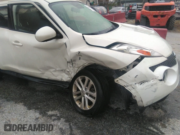 2014 Nissan Juke SL with VIN JN8AF5MV8ET482510, listed as a IAAI auction lot 39213468 with Not Provided miles and . Bid and sale history available at DreamBid. Image 6.