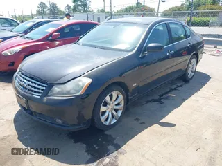 2006 Infiniti M with VIN JNKAY01FX6M255416, listed as a IAAI auction lot 42077411 with 238,560 mi miles. Bid and sale history available at carsss.com. Image 2.