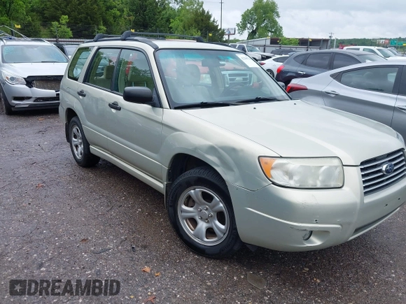 2007 Subaru Forester X with VIN JF1SG63627H711790, listed as a IAAI auction lot 42200768 with 118,059 mi miles and . Bid and sale history available at DreamBid. Image 1.