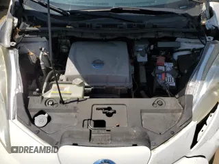 2013 Nissan LEAF SL with VIN 1N4AZ0CP2DC414815, listed as a Copart auction lot 60162715 with 81,919 mi miles and Salvage title. Bid and sale history available at DreamBid. Image 11.