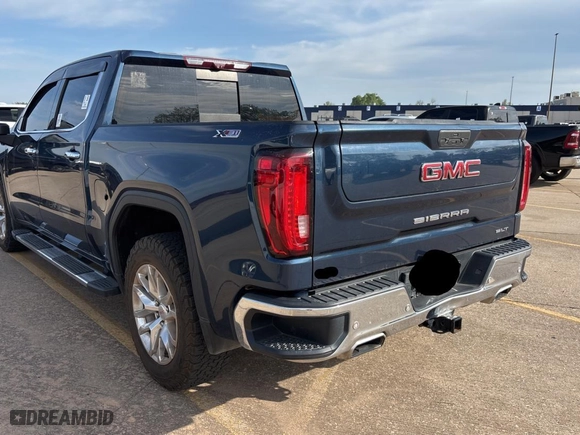 2021 GMC Sierra 1500 SLT with VIN 3GTU9DED1MG116187, listed as a Copart auction lot 53917655 with 114,574 mi miles and Clean Title. Bid and sale history available at carsss.com. Image 3.