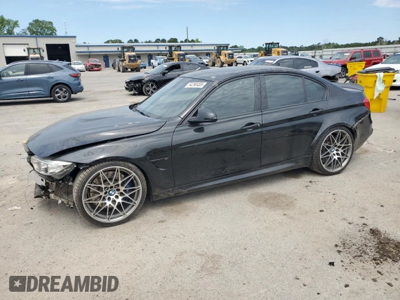 2016 BMW M3 z VIN WBS8M9C53G5E68686, wystawiony jako Copart lot #54290485 z przebiegiem 32 718 mil mil oraz Czysty tytuł • Clean title. Historia ofert i sprzedaży dostępna na DreamBid. Obrazek 1.