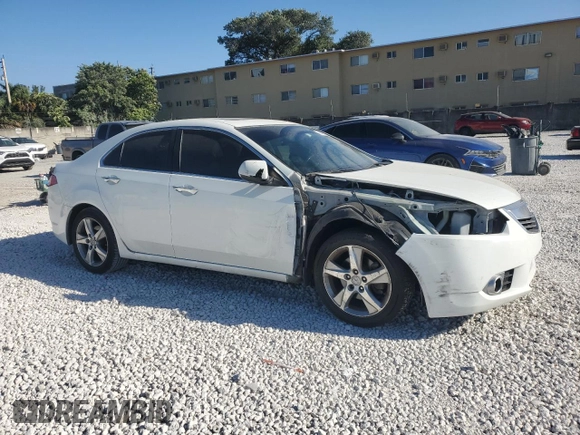 2012 Acura TSX with VIN JH4CU2F41CC022887, listed as a Copart auction lot 49418325 with 161,639 mi miles and Salvage title. Bid and sale history available at DreamBid. Image 4.
