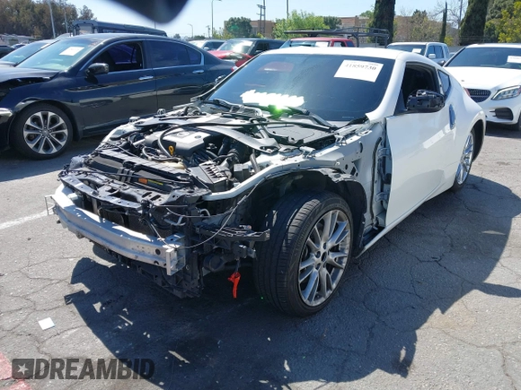 2018 Nissan 370Z Sport with VIN JN1AZ4EH3JM571169, listed as a IAAI auction lot 41859730 with 85,428 mi miles and . Bid and sale history available at DreamBid. Image 17.