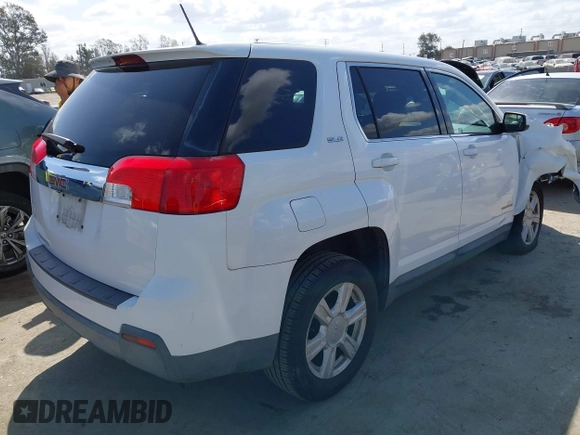 2014 GMC Terrain SLE with VIN 2GKALMEK7E6158772, listed as a IAAI auction lot 41956896 with 142,803 mi miles. Bid and sale history available at carsss.com. Image 4.