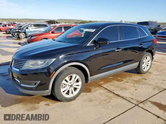 2018 Lincoln MKX Premiere with VIN 2LMPJ6JR5JBL18577, listed as a Copart auction lot 47854395 with 85,856 mi miles and Salvage Title. Bid and sale history available at carsss.com. Image 1.