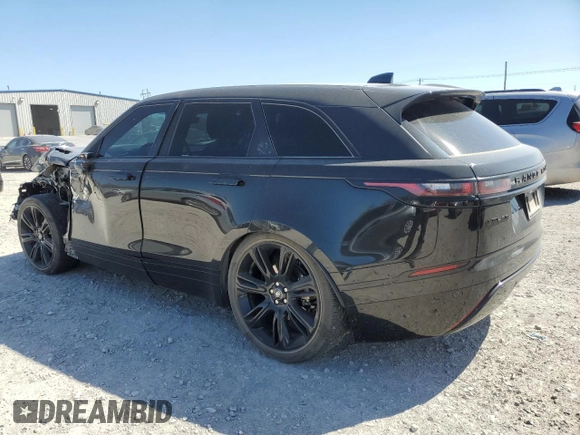 2022 Land Rover Range Rover Velar R-Dynamic S with VIN SALYT2EX2NA334715, listed as a Copart auction lot 49254235 with 57,706 mi miles and Salvage Title. Bid and sale history available at carsss.com. Image 2.