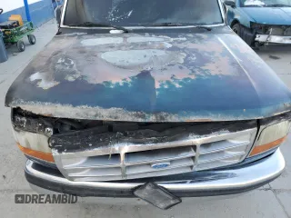 1993 Ford F-250 with VIN 2FTHF26G0PCB45950, listed as a Copart auction lot 81768714 with 0 mi miles and Salvage Title. Bid and sale history available at carsss.com. Image 11.
