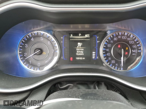 2016 Chrysler 200 Limited with VIN 1C3CCCAB1GN185635, listed as a Copart auction lot 86758014 with 123,122 mi miles and Salvage Title. Bid and sale history available at carsss.com. Image 9.