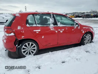 2013 Volkswagen Golf TDI with VIN WVWDM7AJ3DW089104, listed as a Copart auction lot 44526985 with 73,570 mi miles and Salvage title. Bid and sale history available at DreamBid. Image 3.