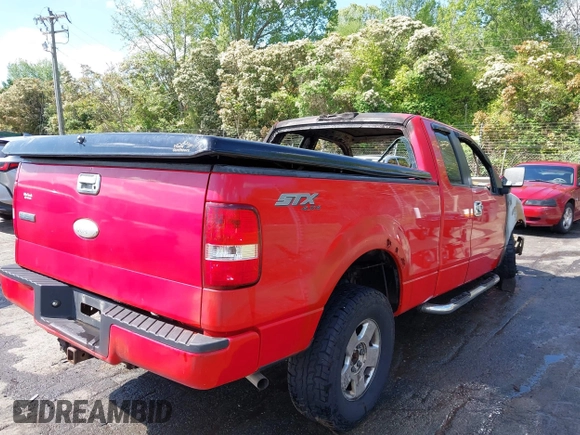 2006 Ford F-150 STX with VIN 1FTRX14W36FA74283, listed as a IAAI auction lot 41986312 with Not provided miles and . Bid and sale history available at DreamBid. Image 4.