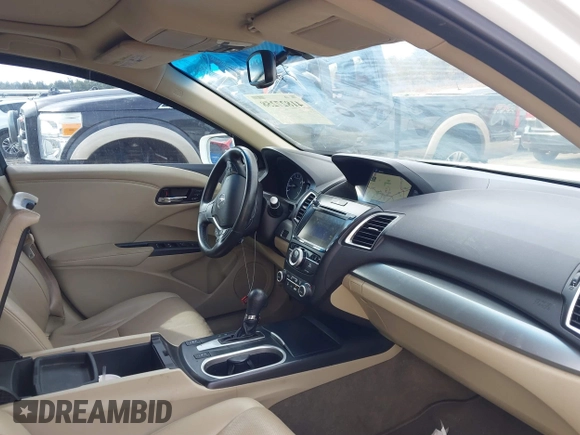 2016 Acura RDX Technology with VIN 5J8TB4H50GL016692, listed as a IAAI auction lot 41827258 with 209,224 mi miles and . Bid and sale history available at DreamBid. Image 5.