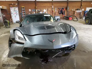 2017 Chevrolet Corvette Z06 2LZ with VIN 1G1YS3D61H5604497, listed as a Copart auction lot 51627535 with 47,429 mi miles and Salvage Title. Bid and sale history available at carsss.com. Image 5.