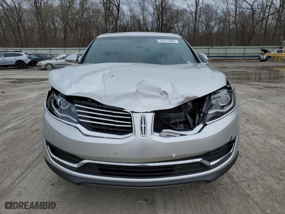 2016 Lincoln MKX Select with VIN 2LMTJ8KR8GBL24343, listed as a Copart auction lot 51477245 with 162,999 mi miles and Salvage Title. Bid and sale history available at carsss.com. Image 5.