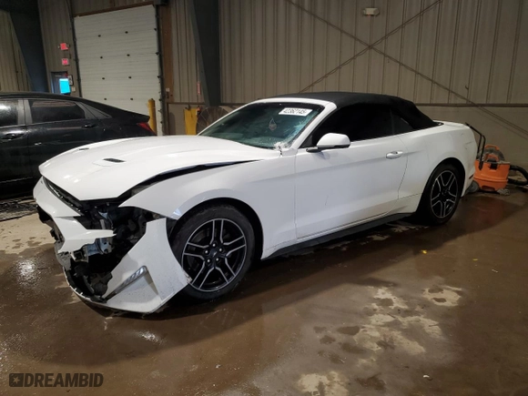 2020 Ford Mustang EcoBoost with VIN 1FATP8UH7L5185247, listed as a Copart auction lot 42362145 with 77,188 mi miles and Salvage Title. Bid and sale history available at carsss.com. Image 1.