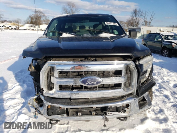 2015 Ford F-150 XLT with VIN 1FTEW1EP3FKD72851, listed as a Copart auction lot 89097885 with 133,151 mi miles and Salvage title. Bid and sale history available at DreamBid. Image 5.