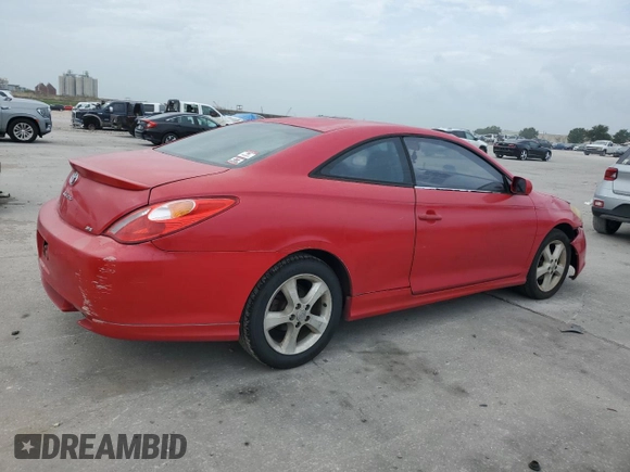 2004 Toyota Solara SE with VIN 4T1CE38P74U820006, listed as a Copart auction lot 62323085 with 224,057 mi miles and Salvage title. Bid and sale history available at DreamBid. Image 3.