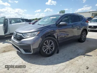 2021 Honda CR-V EX-L with VIN 2HKRW2H89MH671218, listed as a Copart auction lot 57472445 with 47,238 mi miles and Salvage title. Bid and sale history available at DreamBid. Image 1.