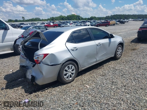 2016 Toyota Corolla L with VIN 2T1BURHEXGC715823, listed as a IAAI auction lot 42259715 with 162,207 mi miles and . Bid and sale history available at DreamBid. Image 4.