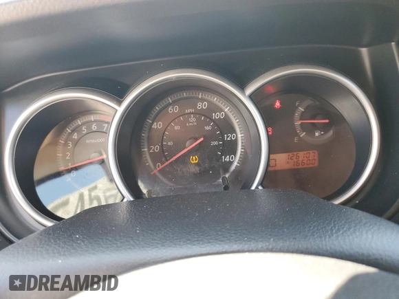 2010 Nissan Versa SL with VIN 3N1BC1CP7AL447706, listed as a Copart auction lot 57443545 with 126,107 mi miles and Salvage title. Bid and sale history available at DreamBid. Image 9.
