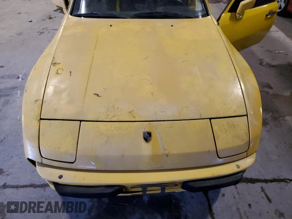1984 Porsche 944 with VIN WP0AA0946EN455839, listed as a Copart auction lot 44537605 with 91,578 mi miles and Non Repairable. Bid and sale history available at carsss.com. Image 11.