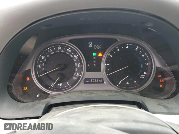 2009 Lexus IS 250 with VIN JTHBK262292089190, listed as a Copart auction lot 55884295 with 205,946 mi miles and Clean Title. Bid and sale history available at DreamBid. Image 9.
