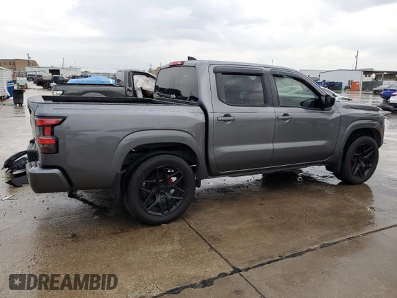 2023 Nissan Frontier SV with VIN 1N6ED1EJ5PN629393, listed as a Copart auction lot 69684544 with 24,006 mi miles and Salvage Title. Bid and sale history available at carsss.com. Image 3.